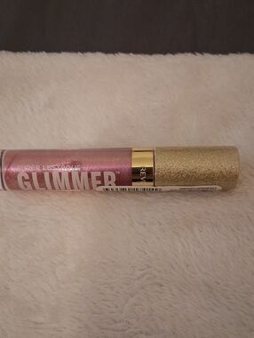 Revlon Glimmer Lip Gloss - Sparkling Pink with Gold Cap
